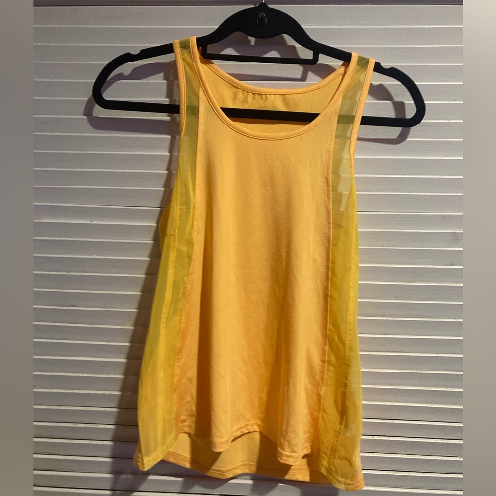 Yellow Workout Top